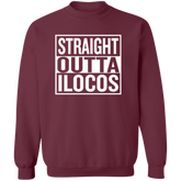 Straight Outta Ilocos Unisex Crewneck Pullover Sweatshirt